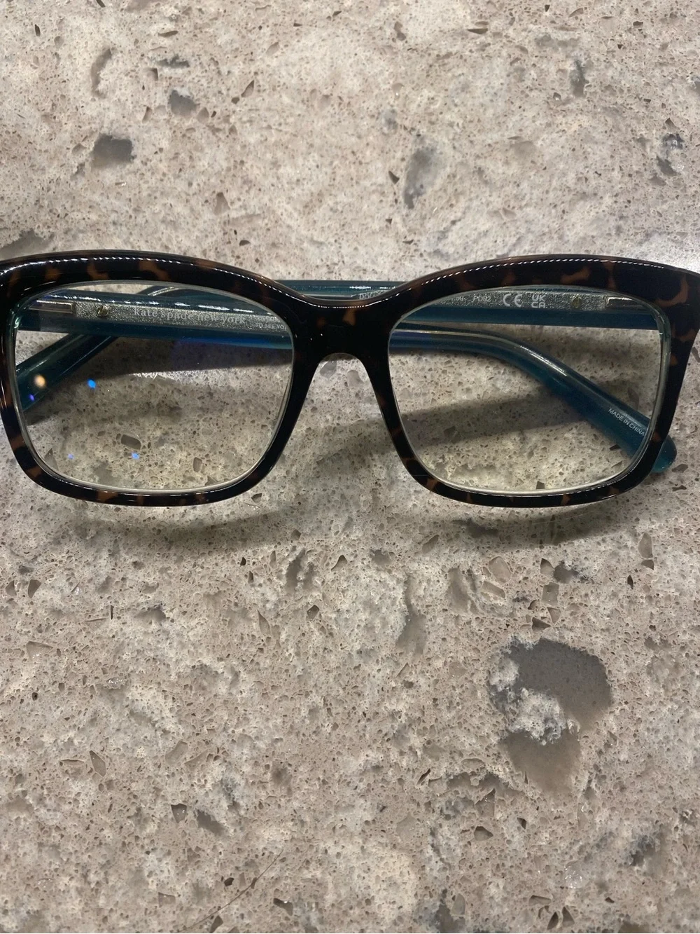 New tortoise kate spade readers with hard-shell case  +1.5